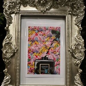 DEATH NYC STICKER FEATURING COCO CHANEL